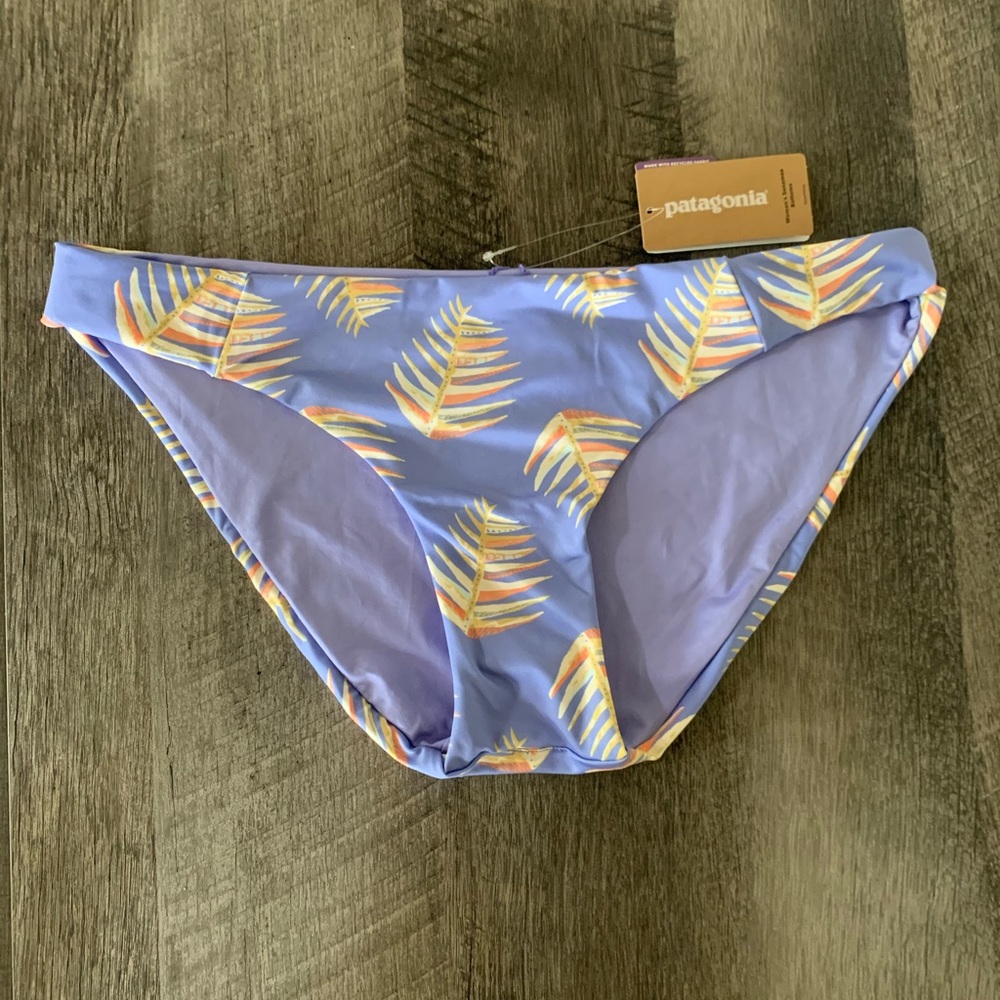NWT Patagonia Palms Bikini Bottoms - Light Violet